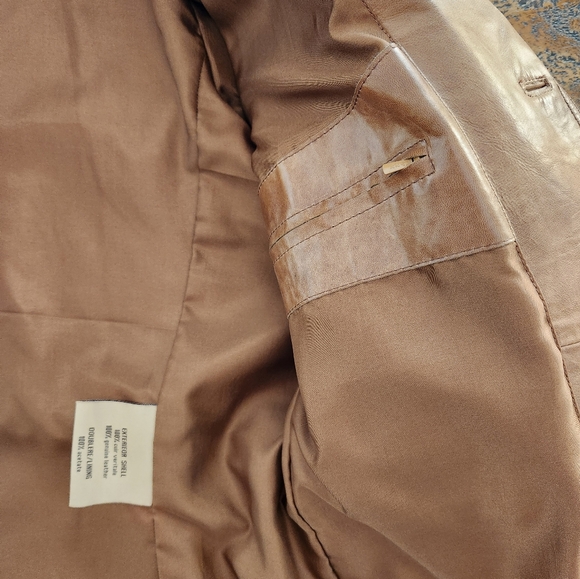 🔥HOST PICK 🐮COLUMBIA vintage leather jacket for men - Picture 11 of 12